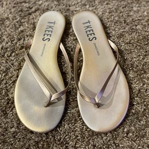 Women’s TKEES rose gold sandals
